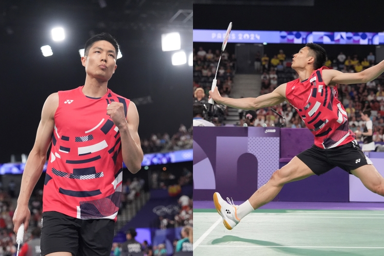 2024巴黎奧運／周天成羽球男單小組賽出線！直落二淘汰李卓耀晉級