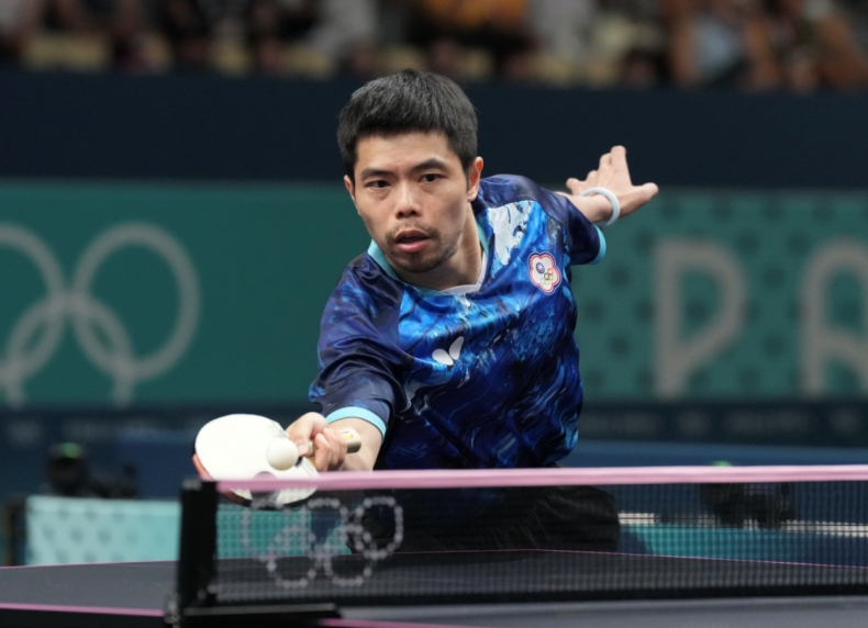 2024巴黎奧運/桌球男團不敵日本陷苦戰!莊智淵第四點上陣、最終1比3止步於八強