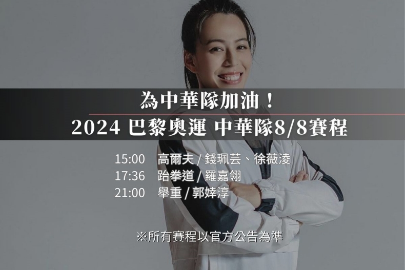 2024巴黎奧運中華隊最新賽程、賽況更新!拳擊晉級金牌賽、舉重、跆拳道比賽結果一覽