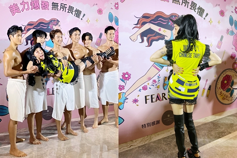 藍心湄穿王齊麟奧運金牌服!卞慶華秀超猛人魚線護駕 藍心湄在首爾大解放!「下身失蹤」美腿絕殺!2個月瘦6公斤飲食控制+運動清單公開