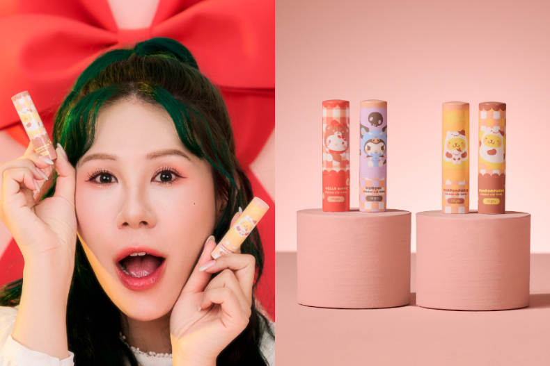 FreshO2X SANRIO三麗鷗感應換色潤唇棒 可愛炸裂!秋冬必備便宜好用「國民護唇膏」推薦!小護士軟膏還推出造型悠遊卡快搶