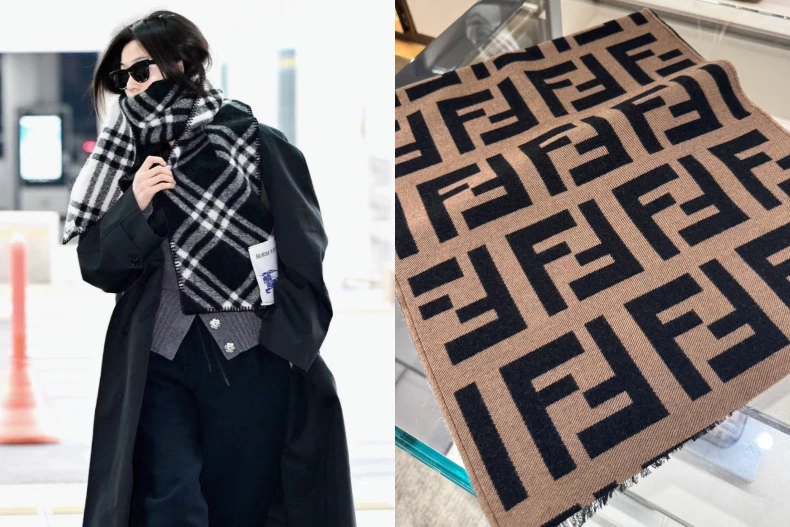 Lily許韶恩IG「Burberry圍巾」出鏡率超高!特搜「精品圍巾」:全智賢同款全球大斷貨