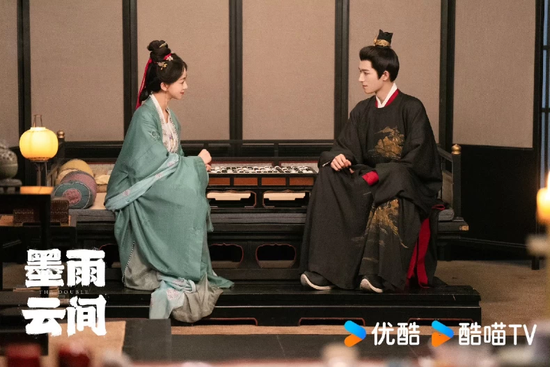 2024陸劇「首日網播量」排行榜Top4.《墨雨雲間》吳謹言、王星越/首日網播量2306萬