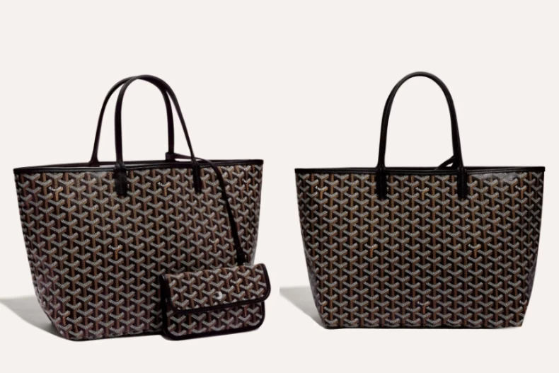陳傑憲老婆機場穿搭同款單品：Goyard Saint Louis托特包
