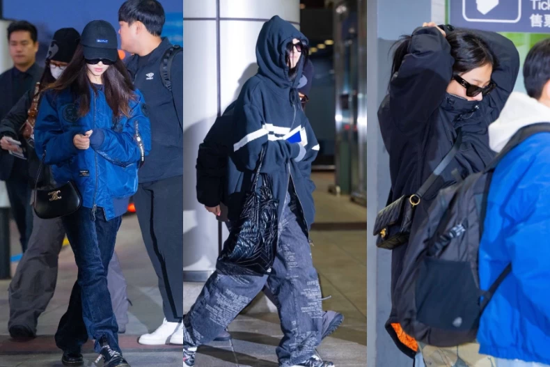 NewJeans最新機場穿搭