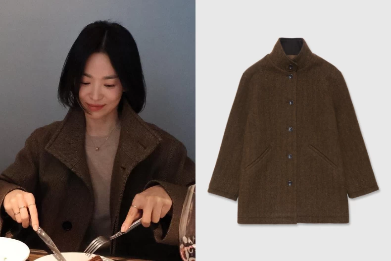 URBANIC「深棕色大衣」不輸精品質感