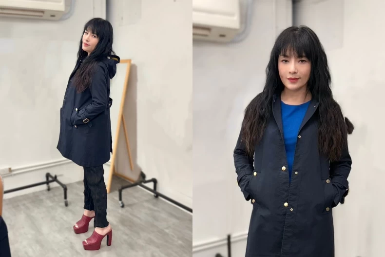 唐綺陽狠瘦15公斤，重新穿回20年Burberry外套風衣！遊日身上行頭超吸睛！