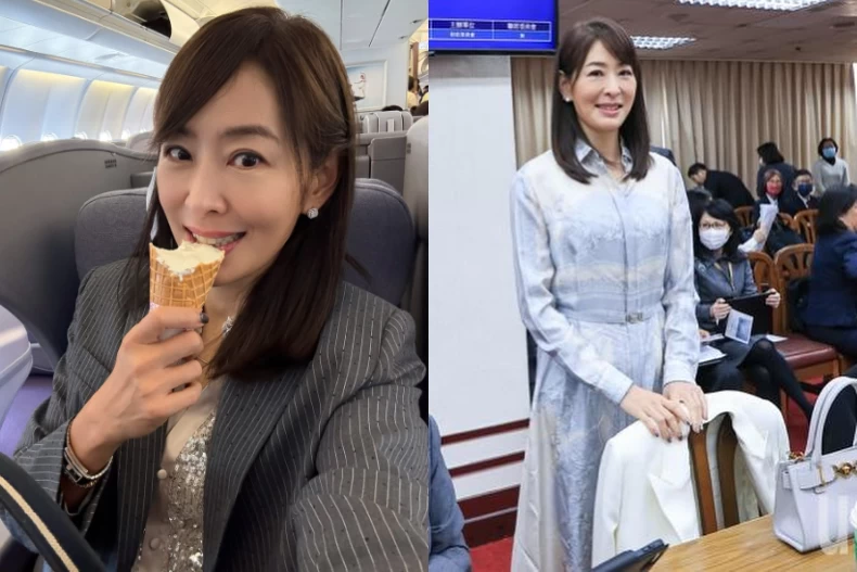 賈永婕「備詢穿搭」全身置入101!首度嘗試Versace穿後超滿意,網敲碗同款包包是這咖