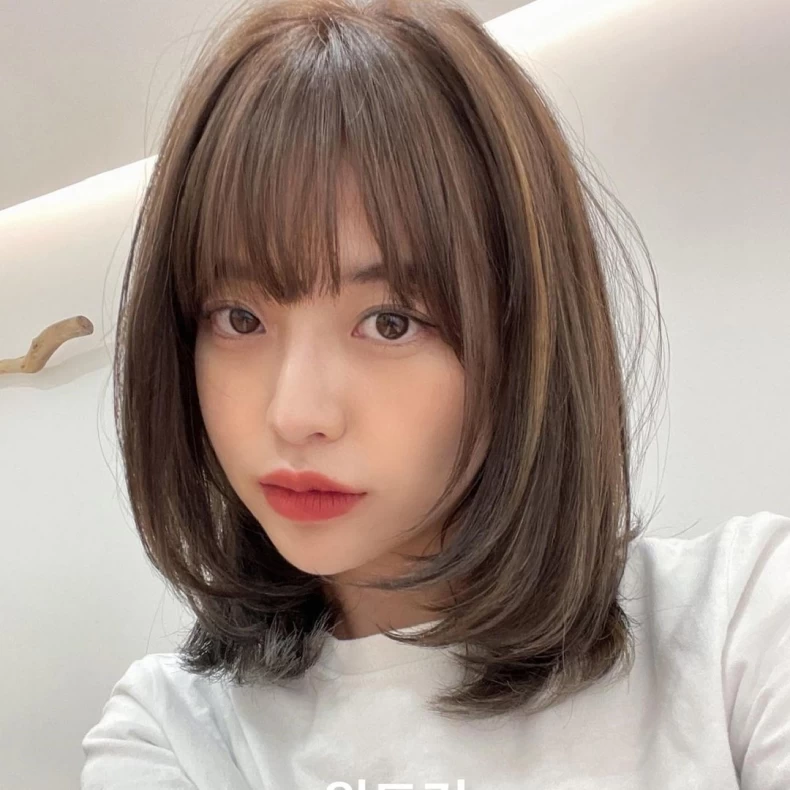 稀疏髮短髮造型推薦:鎖骨髮