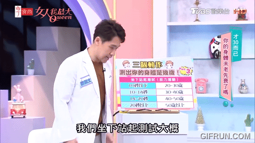 身體年齡測試