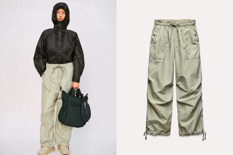 Zara x and wander 聯名