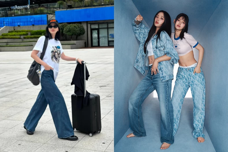 陳若儀穿克羅心短裙，超像女大生！私服「背心X牛仔」公式解析：上緊下寬跟著穿最減齡