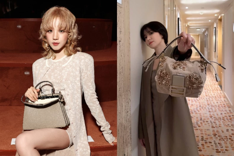 i-dle雨琦高人氣塞爆信義區!FENDI Spy包包必放它,甜喊:記得想我唷~