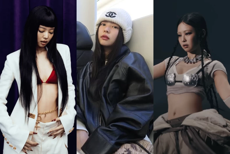 跟Jennie學搭配！機場穿搭再現神級造型，「夾克X紗裙」誰穿都好看