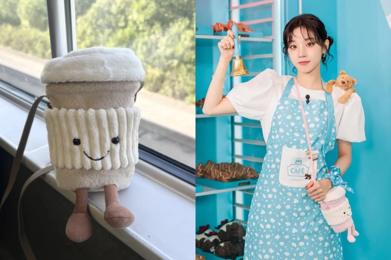 蔡依林和V撞包也要揹Jellycat！趙露思千元小熊包揹不膩，旅歐「防搶神包」竟是它