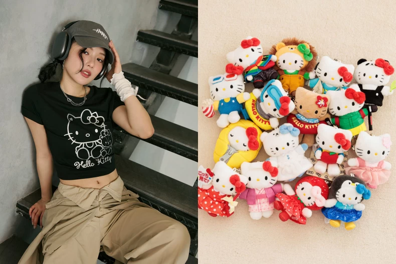 王瀅從香奈兒轉入坑MIU MIU 女孩？掛「長腿Hello Kitty」吊牌不拆：這是時尚！