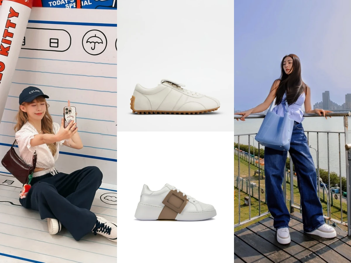 賈永婕登頂101穿Nike小白鞋!林志玲、楊謹華「爆走小白鞋」搜出:這雙真的能走一整天