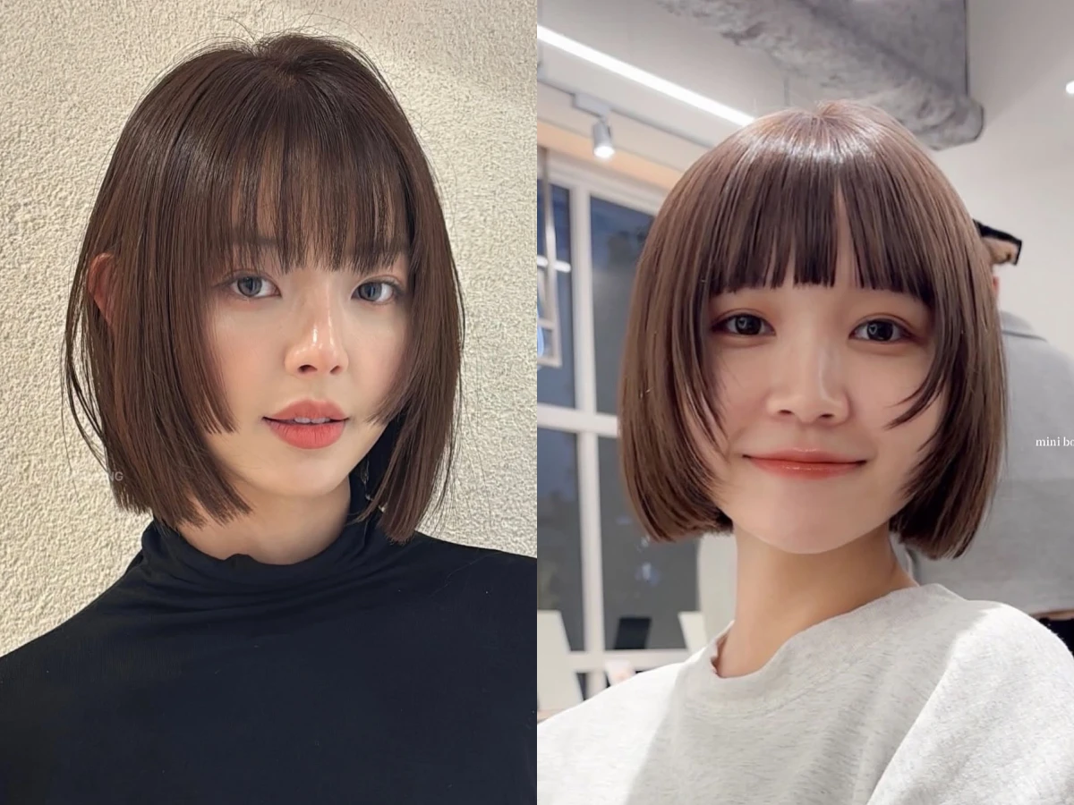 鮑伯頭髮型