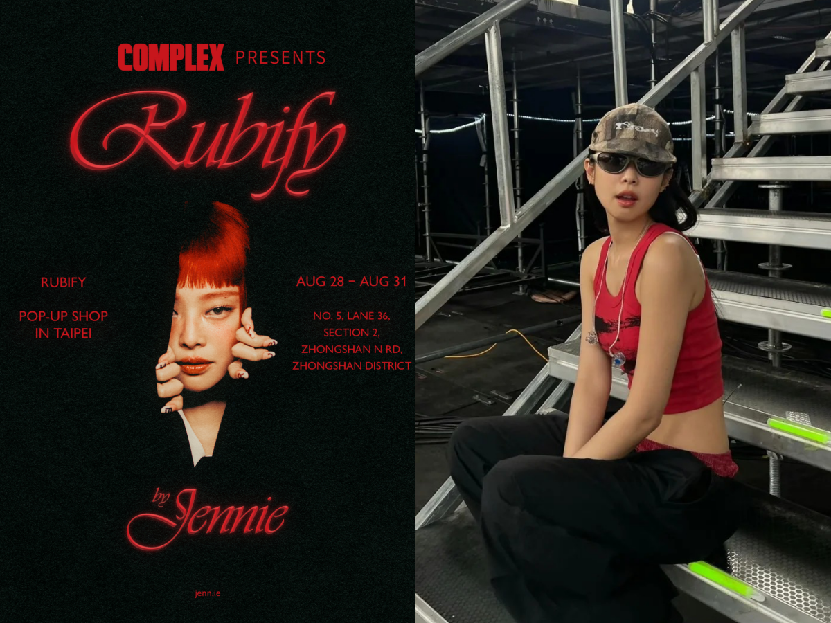 Jennie《Rubify》台北快閃店