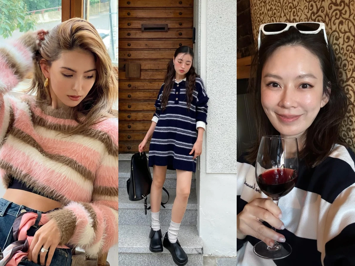 UNIQLO「MIU MIU風」條紋針織衫在日韓爆紅！藍棕配單穿就好看，日本店員推薦這樣疊搭
