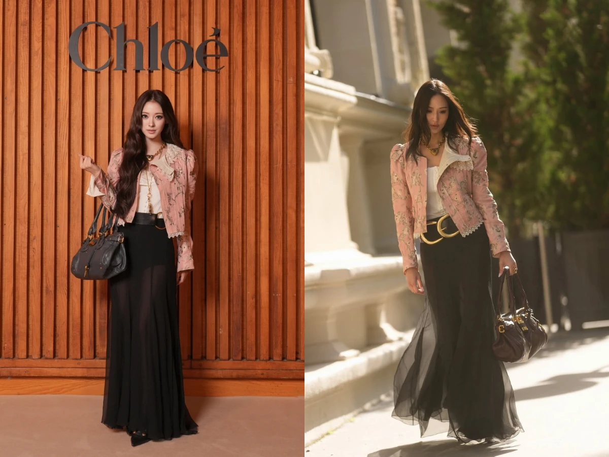 Chlo&eacute;,孫芸芸,巴黎時裝週,周子瑜,ANNA,田中杏奈,MEOVV,撞衫