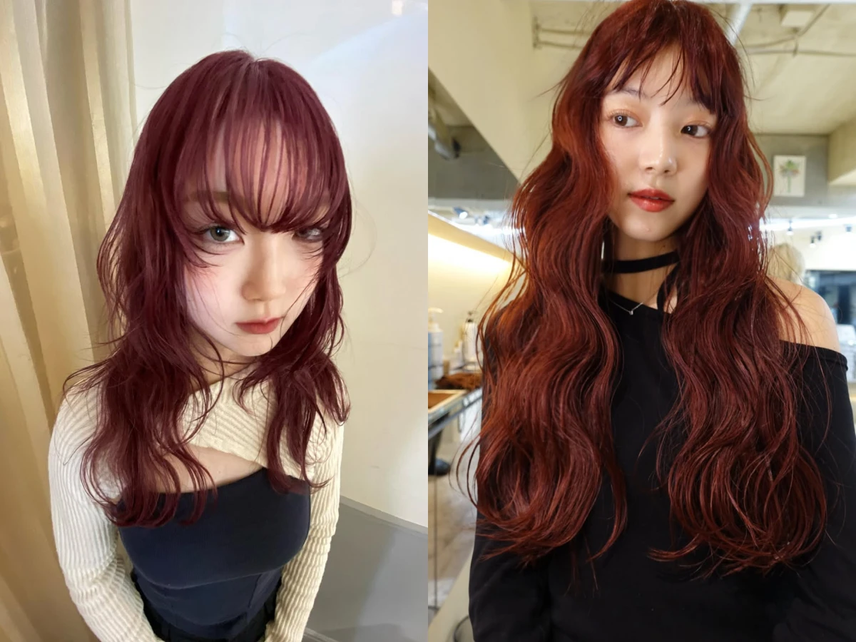 紅色系髮色