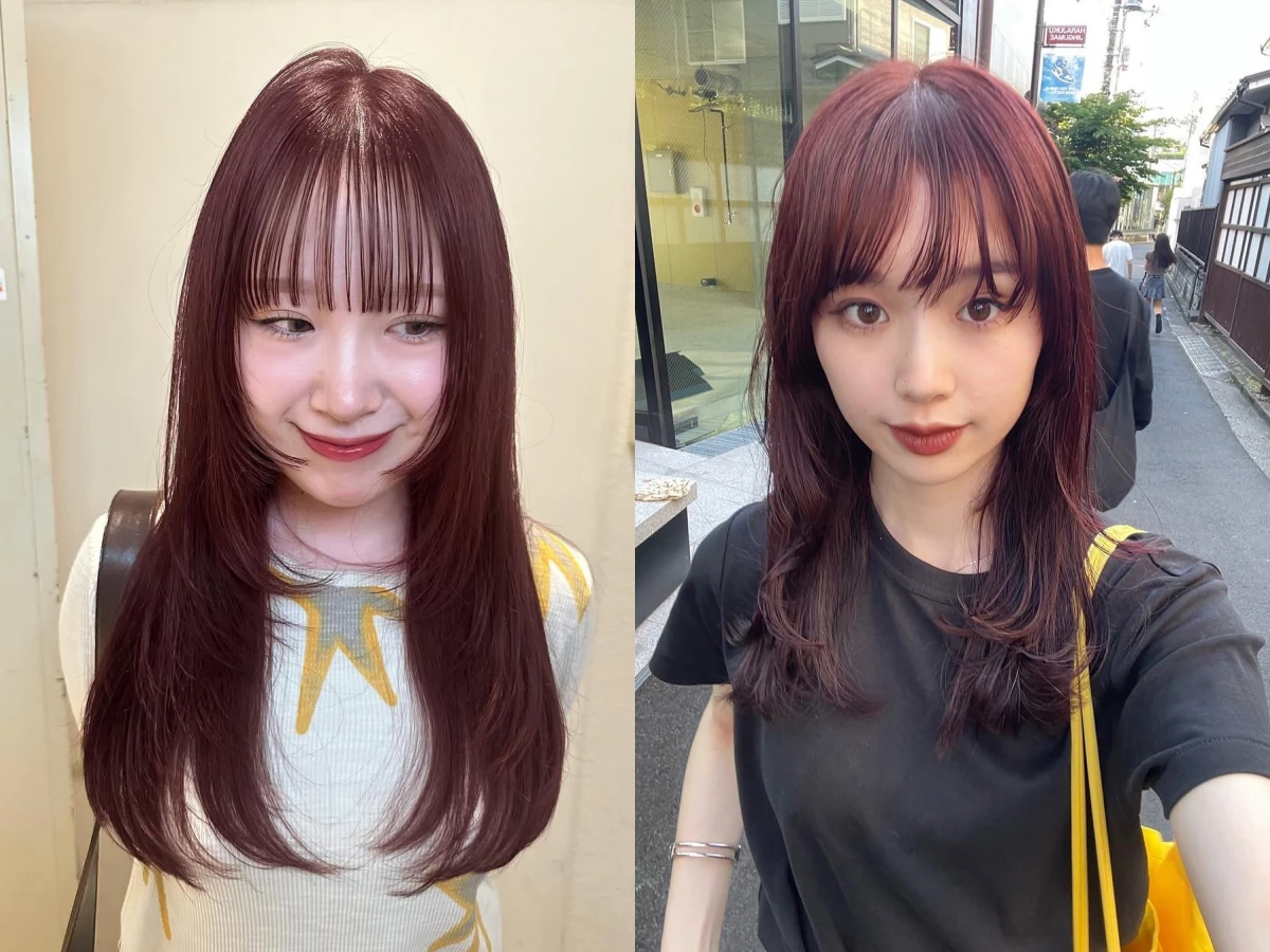 紅色系髮色
