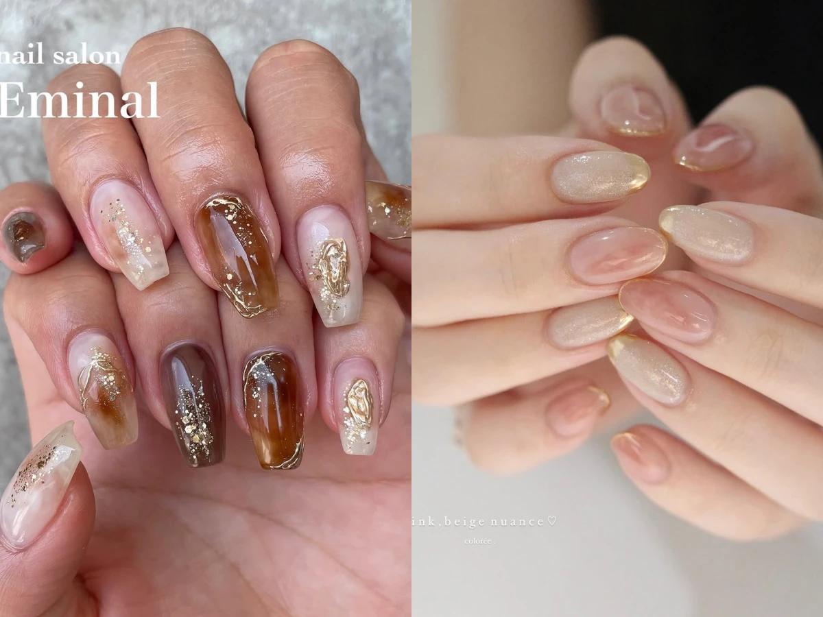 collage金色