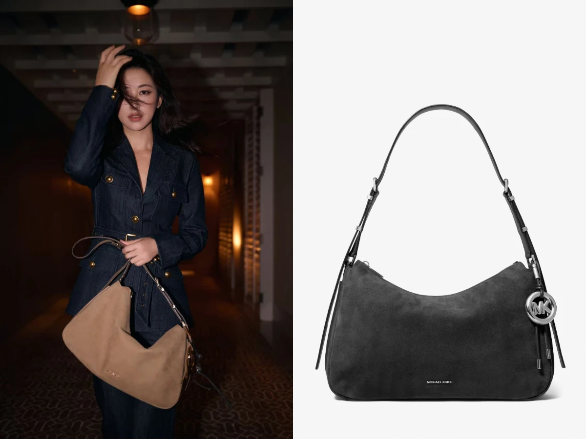 MICHAEL KORS NOLITA 棕色肩背包，NT.12,800