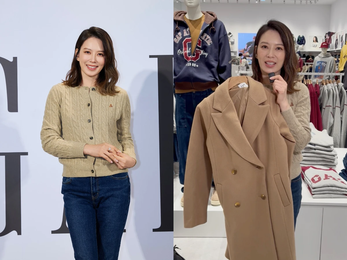 機場穿搭怎麼穿才對?Melody親授「鬆弛感穿搭法」:大衣+針織衫舒適又時髦