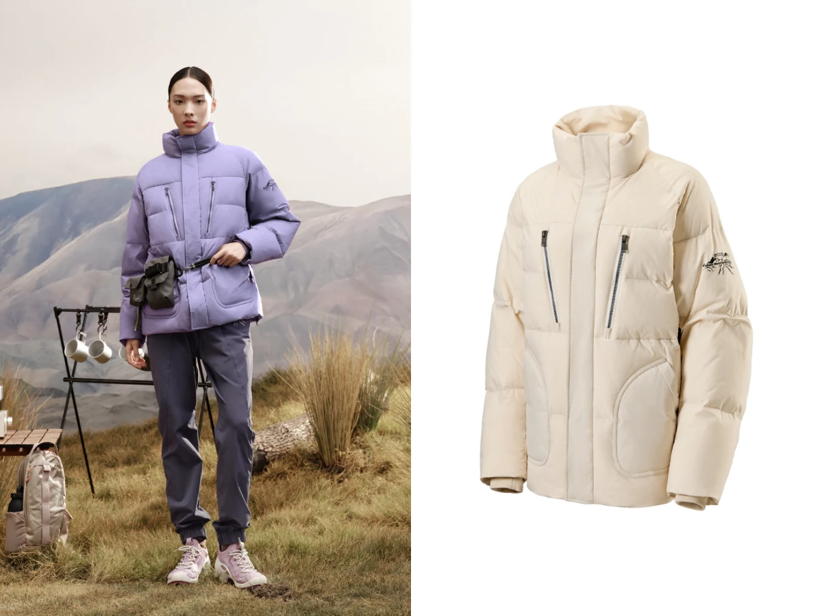 ECCO x White Mountaineering 羽絨外套，NT.17,800