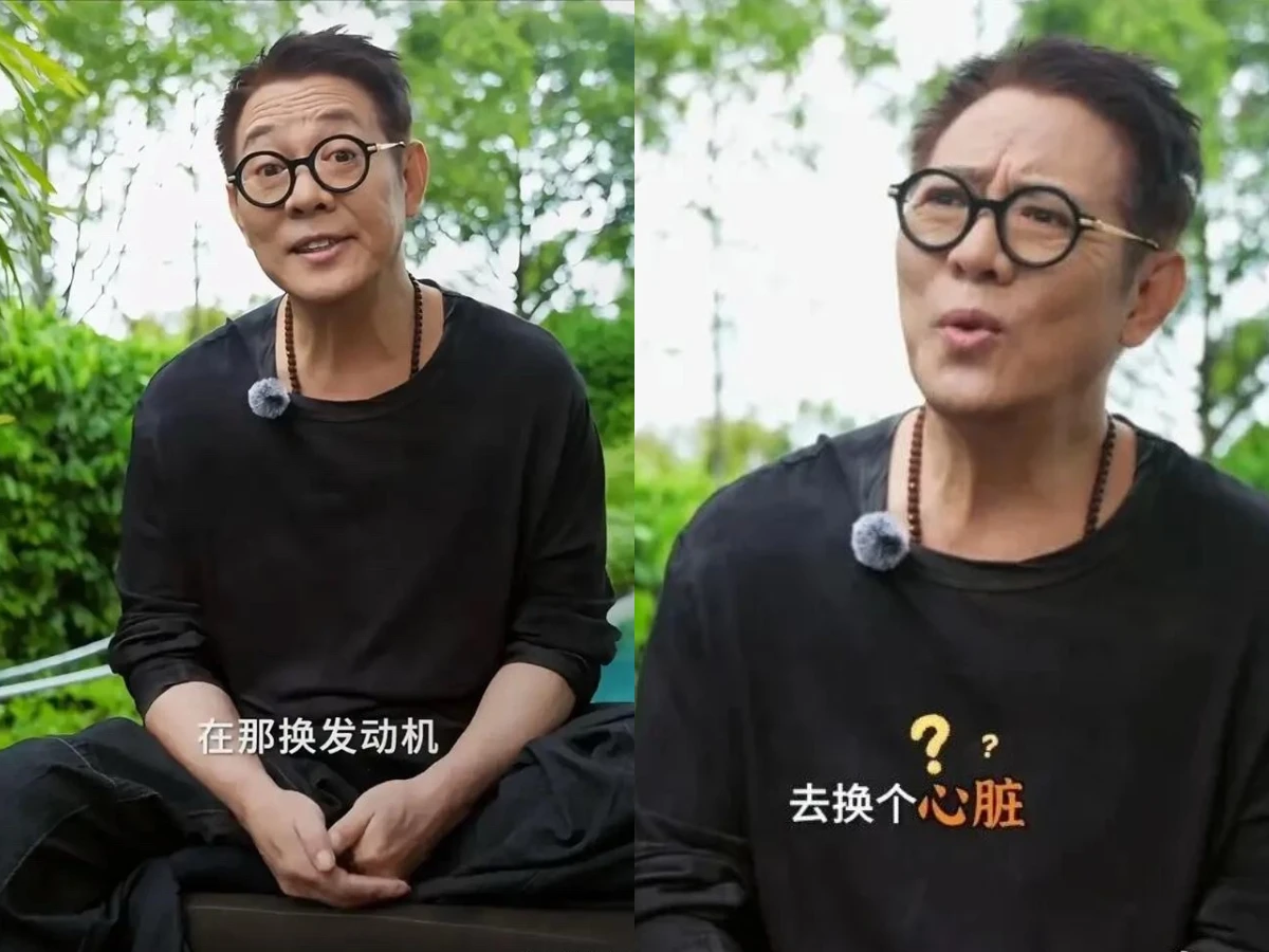 李連杰近日返老還童竟遭傳「換心、換血」
