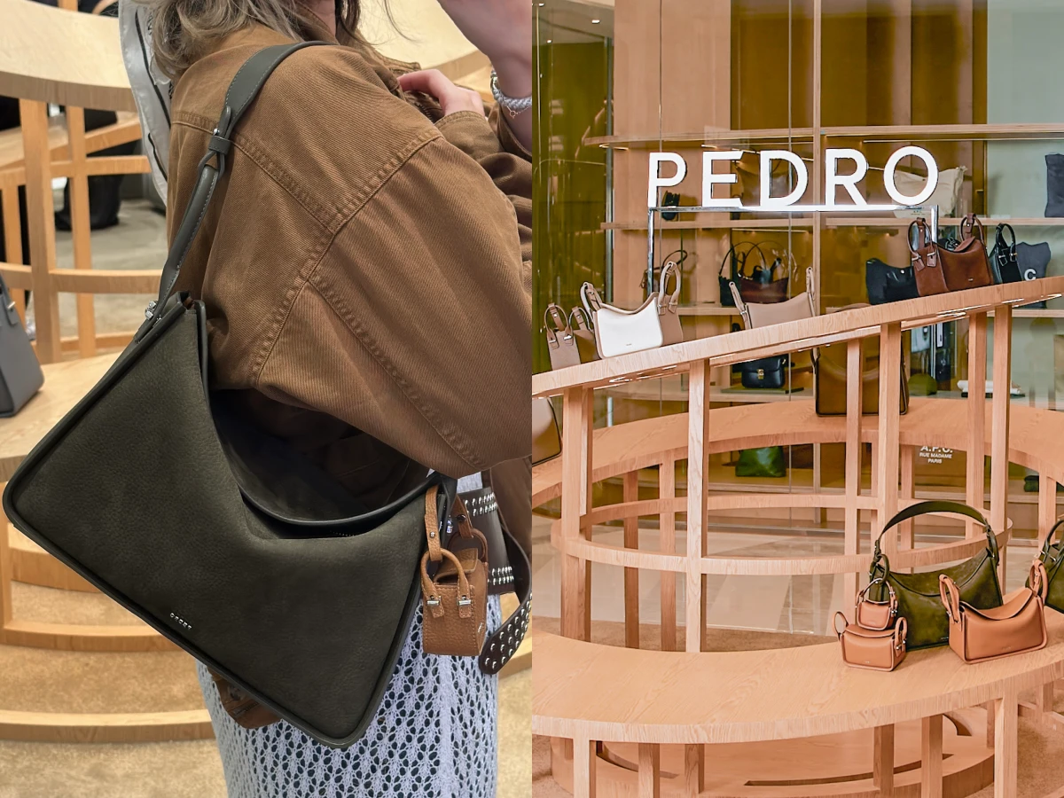 PEDRO Demi 皮革經典包