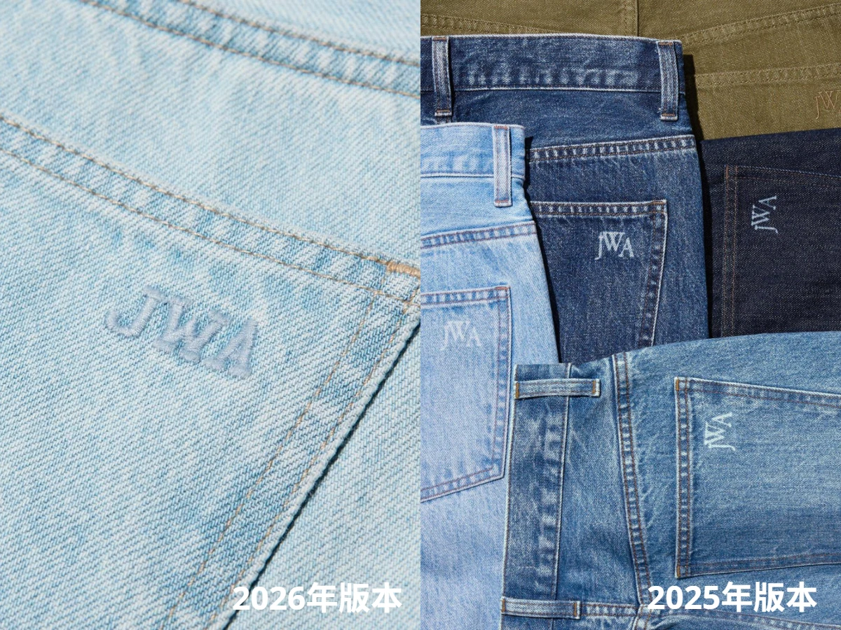 UNIQLO  JW ANDERSON 直筒牛仔褲