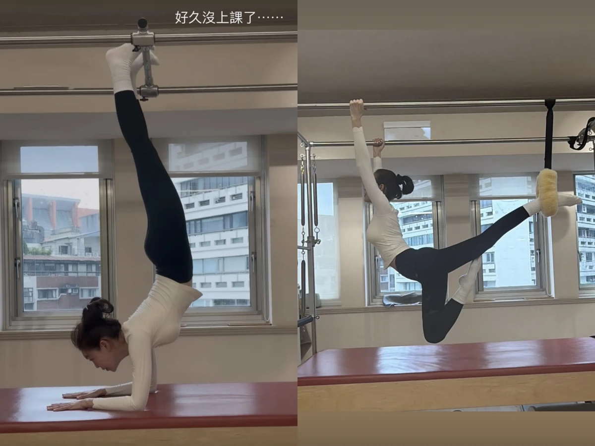 女星運動穿搭也愛靜奢風?曾馨瑩極簡、Melody成套穿搭、陳美鳳萬年薄長袖練瑜珈超百搭