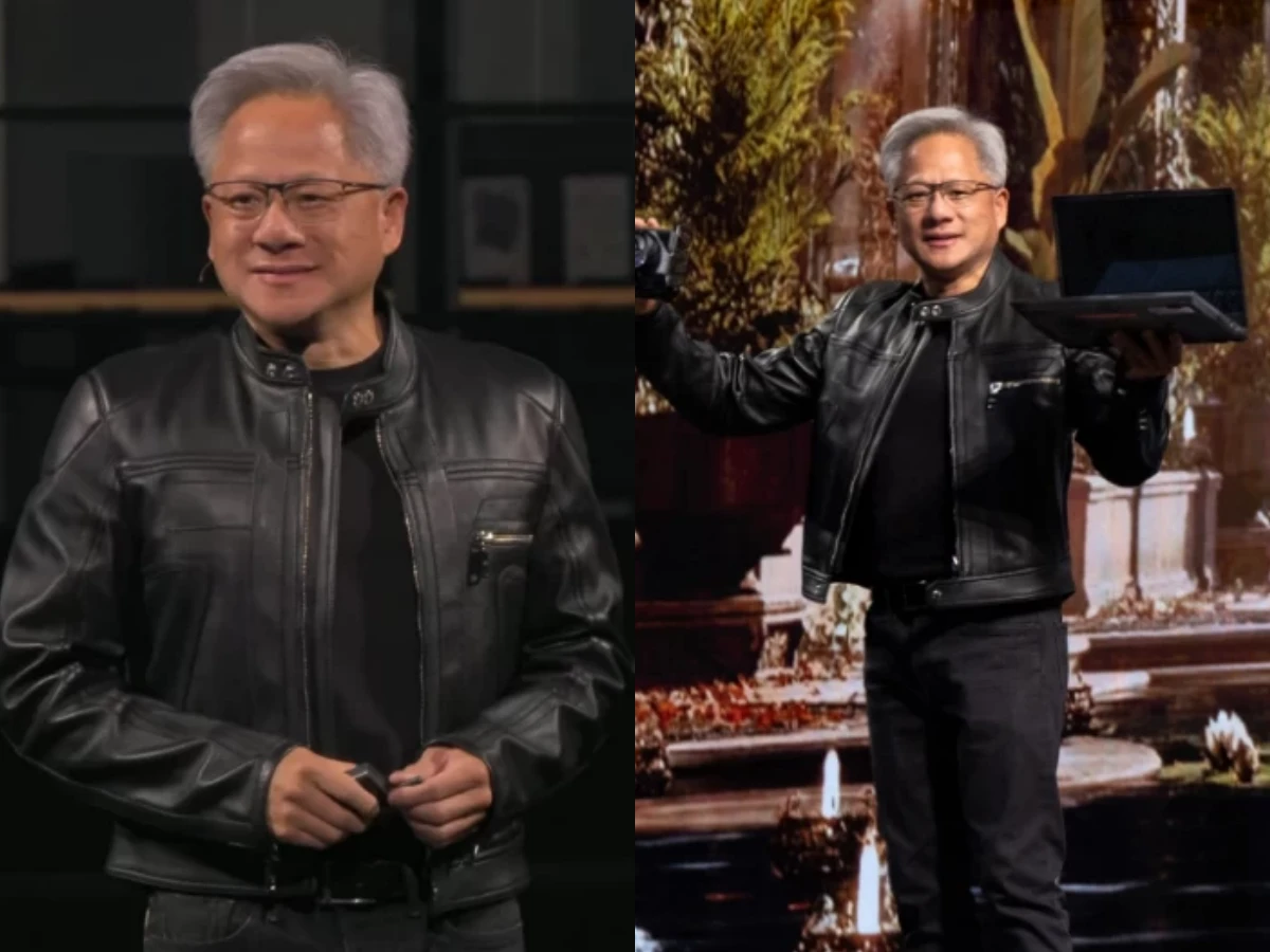 黃仁勳改穿飛行外套
