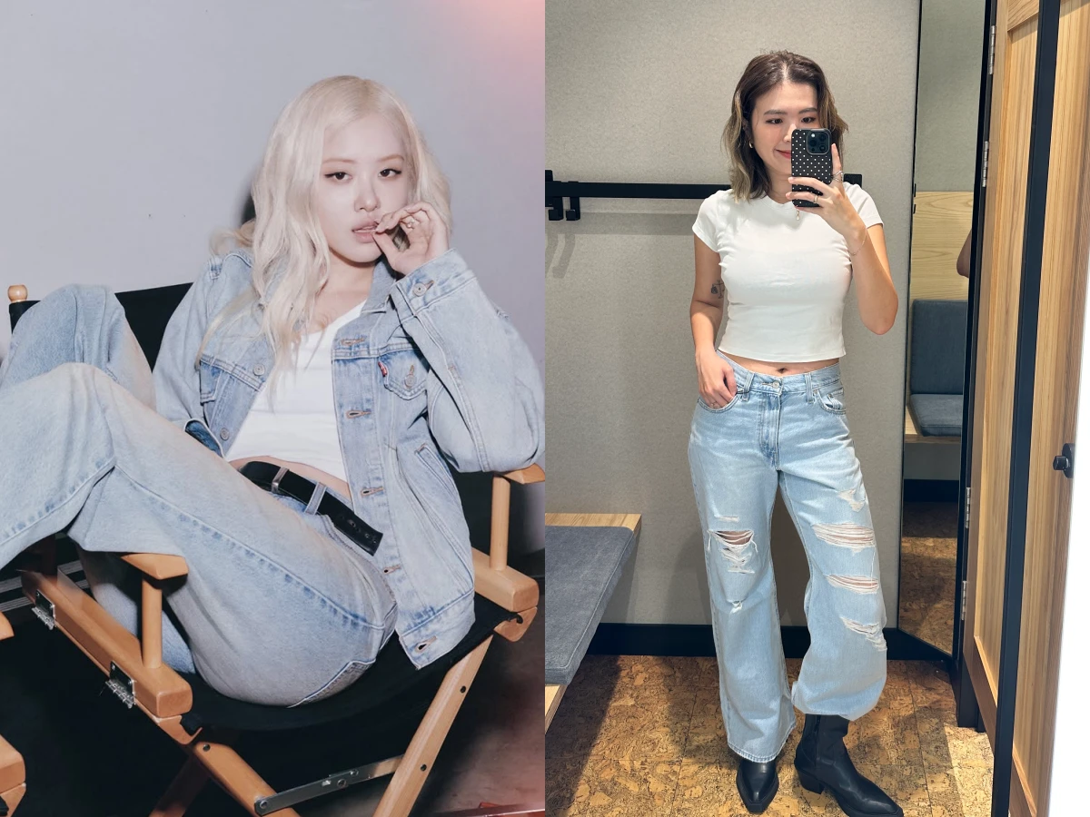 ROSÉ 同款Levi’s LOOSE BOOT 寬鬆靴型褲 編輯實穿