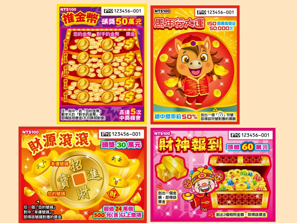 2026百元刮刮樂