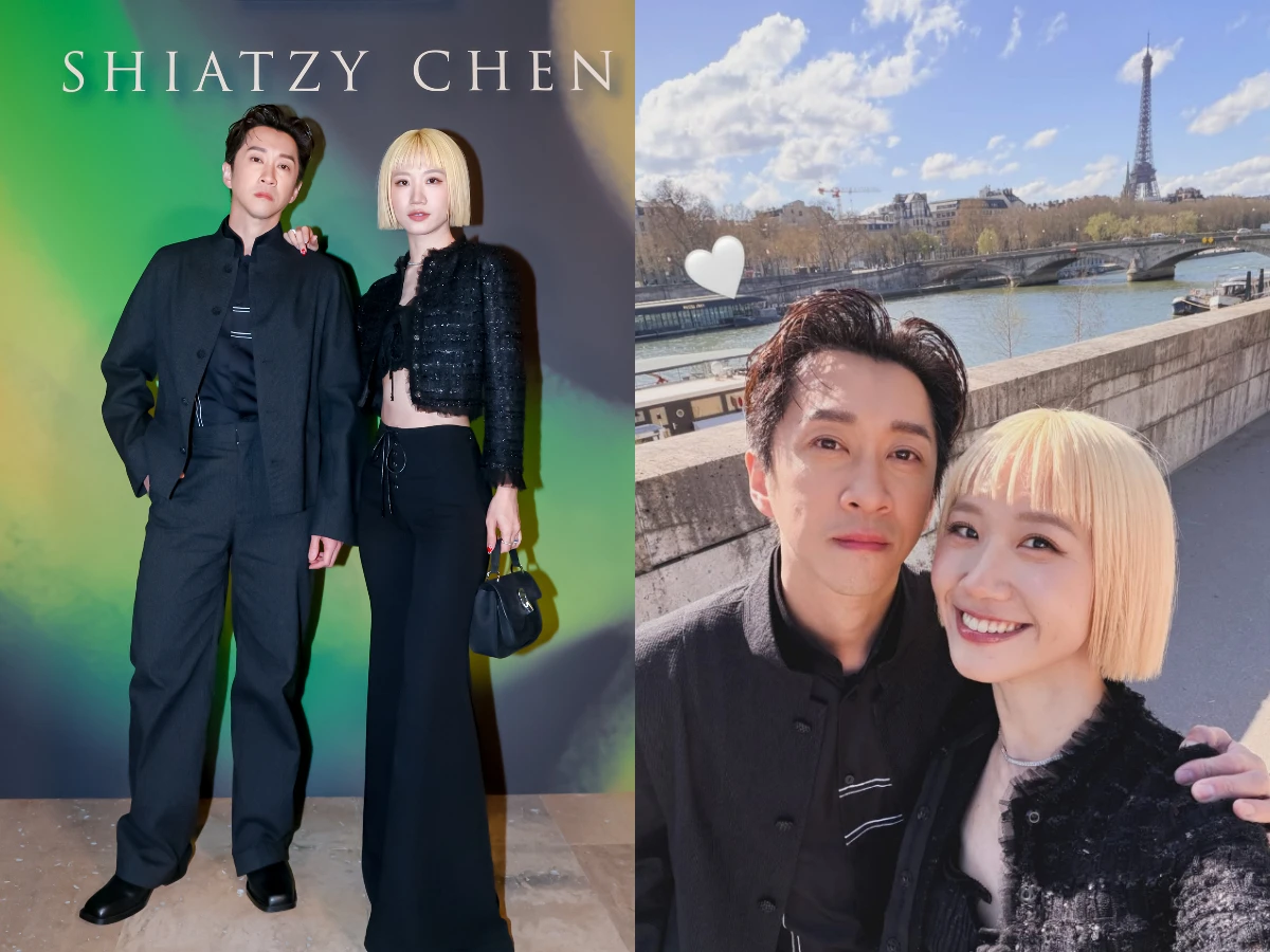 陳漢典、Lulu夫妻夏姿穿搭
