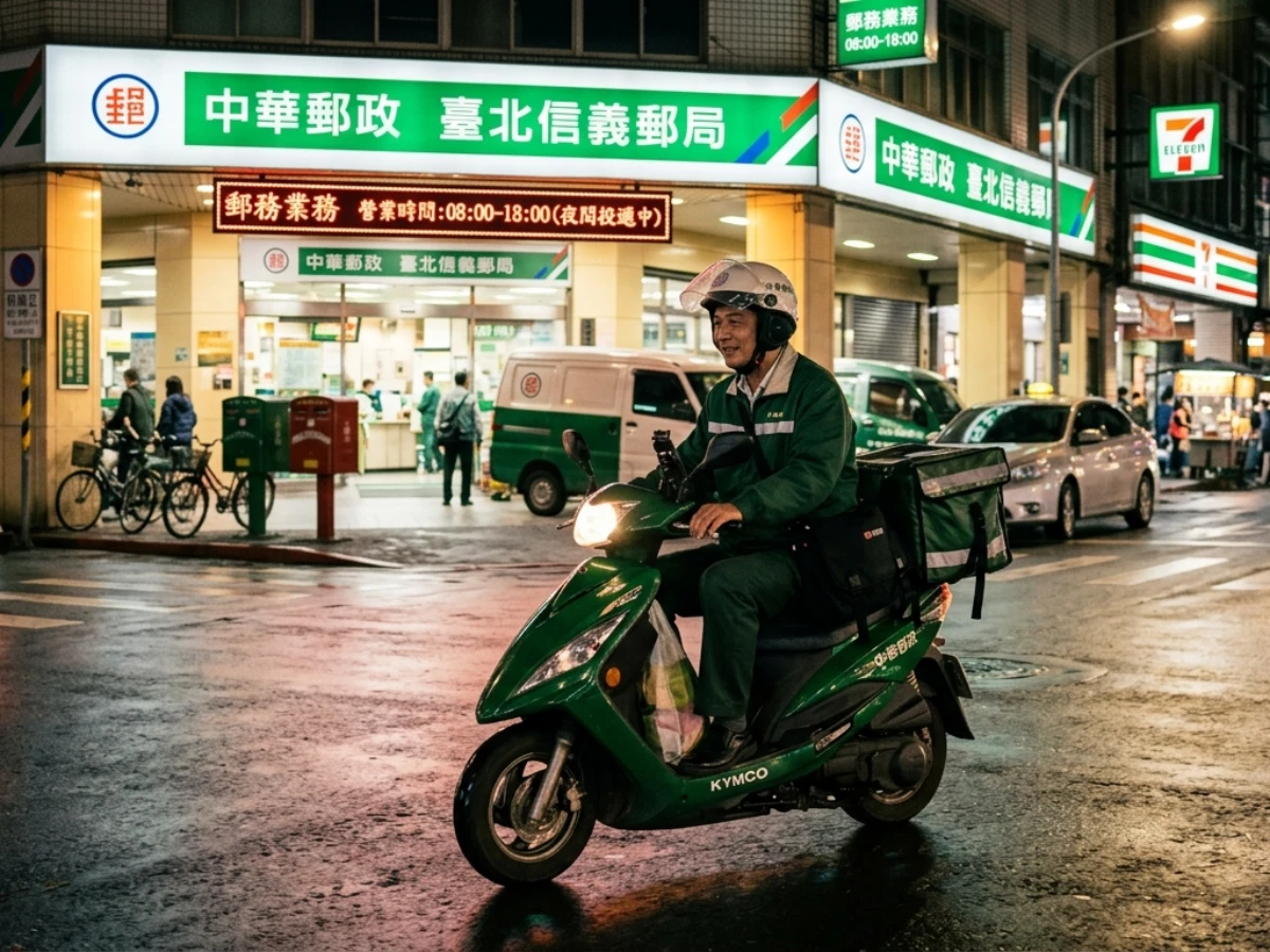 郵局半夜工作