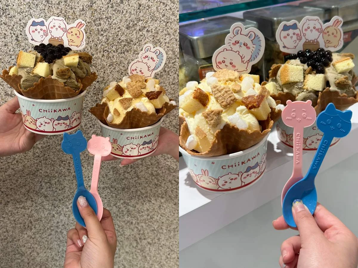 COLD STONE吉伊卡哇聯名登場！限量徽章、造型湯匙入手方法，Venchi推阜杭豆漿冰淇淋2