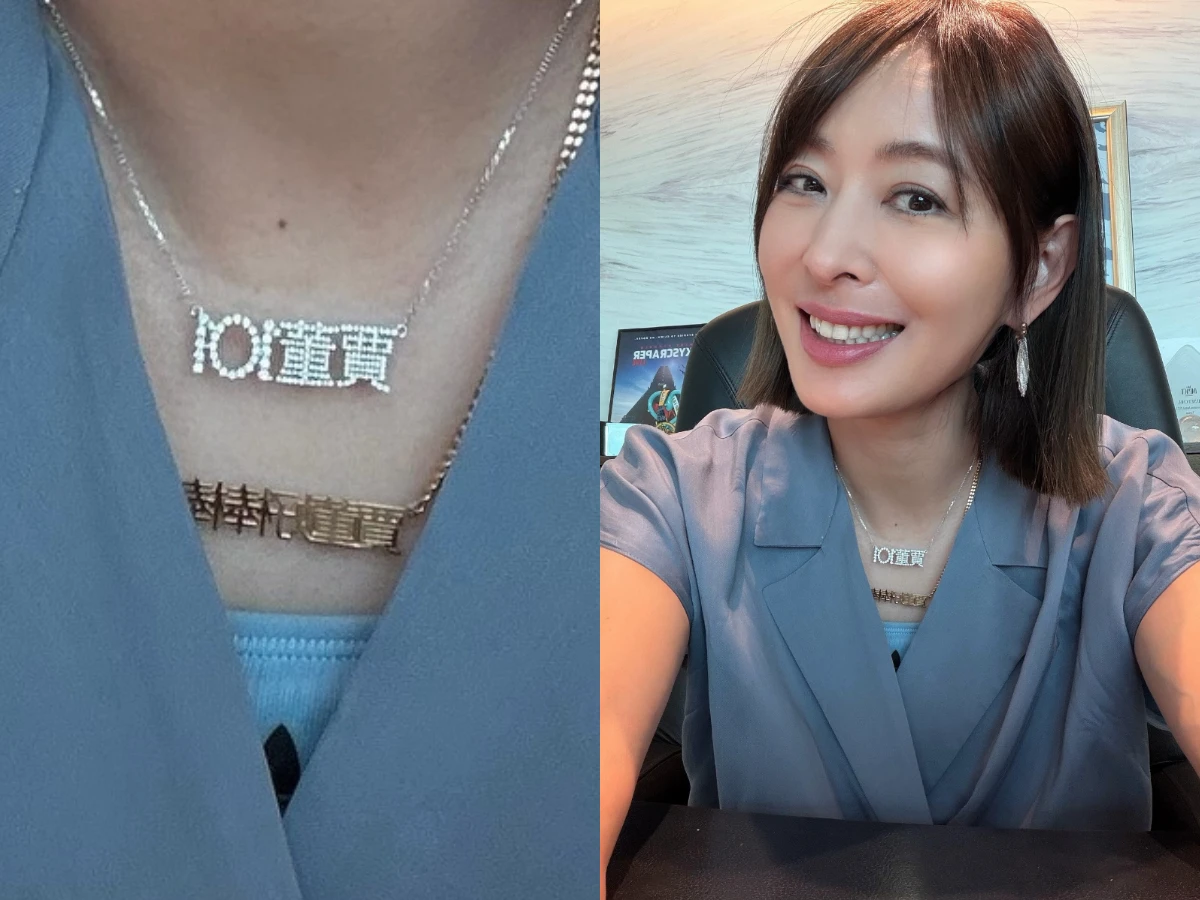 賈永婕：101賈董項鍊
