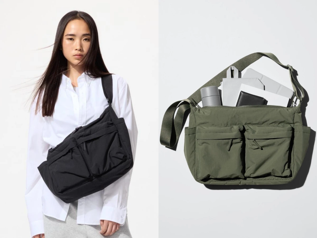 UNIQLO 多口袋肩背包，NT.790