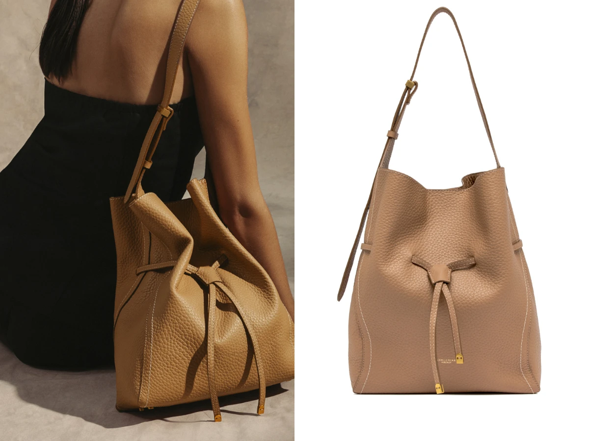 Gianni Chiarini Sienna抽繩肩背包，NT.18,800