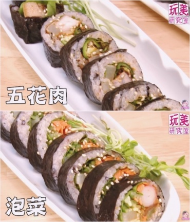 金老佛爺教你1分鐘捲出紫菜包飯，韓國野餐必備