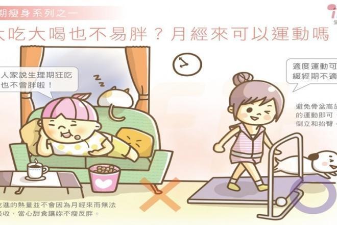 月經後的黃金瘦身期,善用女孩天生優勢減肥