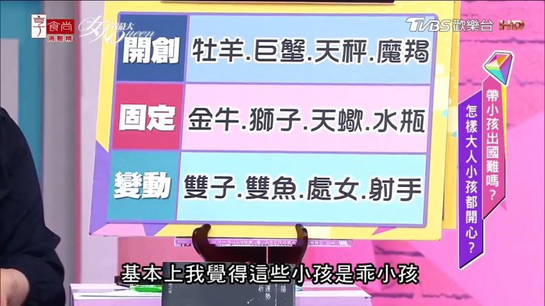 管小孩一點都不難！唐綺陽教你12星座小孩的哭鬧時用什麼方法對付最有效
