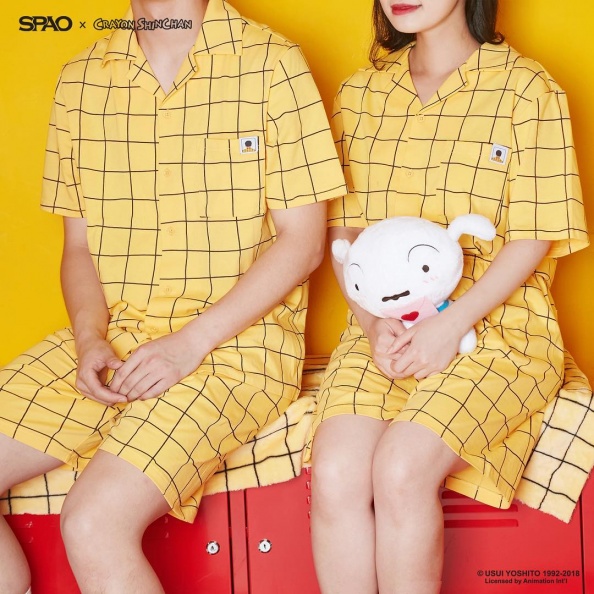 SPAO蠟筆小新「園長」、「巧克力餅乾」的聯名睡衣超級萌！一個禮拜換一套都可以！
