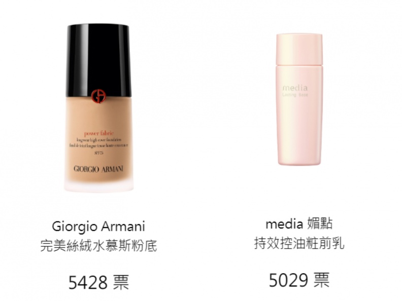 【女人我最大賞】用力投票吧！把你最愛的美妝品，送進冠軍殿堂