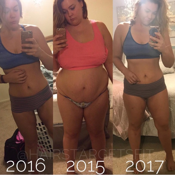 hairstargetsfit 22860656 128489171184156 5755459732320026624 n - hairstargetsfit_22860656_128489171184156_5755459732320026624_n.jpg 外國人氣網紅 從「體重破百」變成姚窕淑女 只靠一招:每天自拍